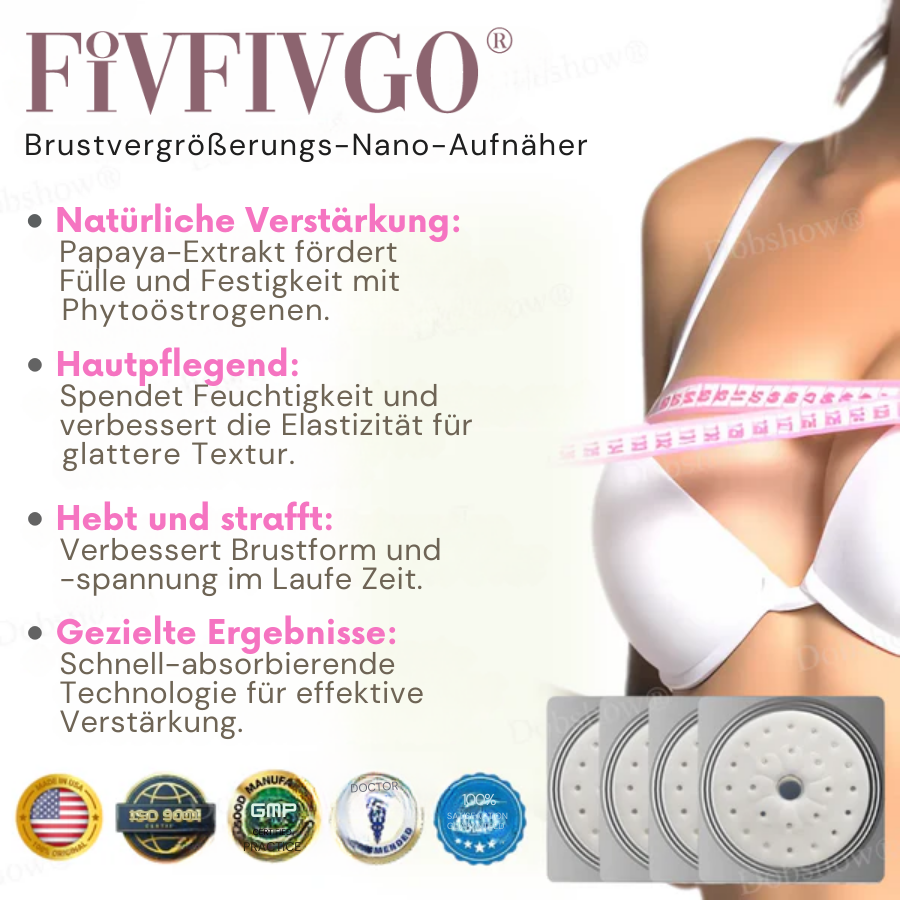 OceAura® Brustvergrößerung-Nano-Aufnäher