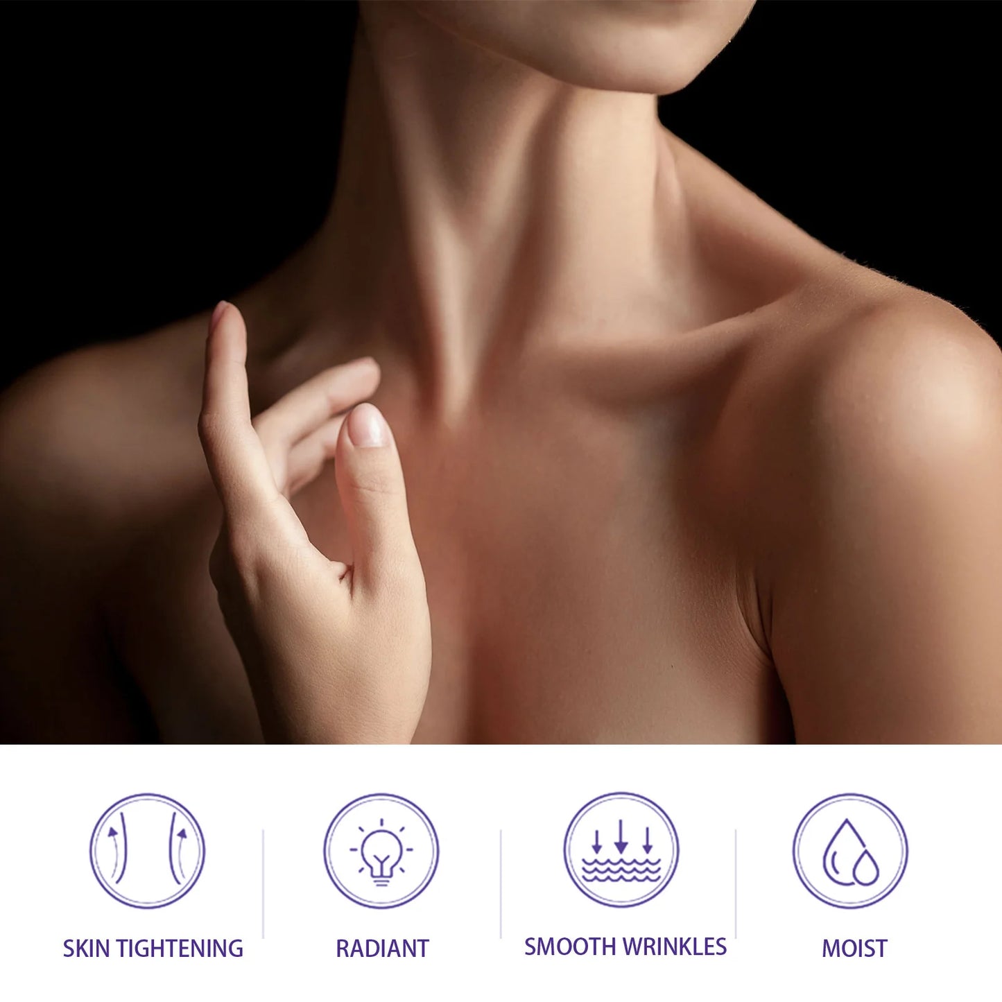 GOPURE Neck Cream - Tighten & Lift Firming Neck Cream for Crepey Skin
