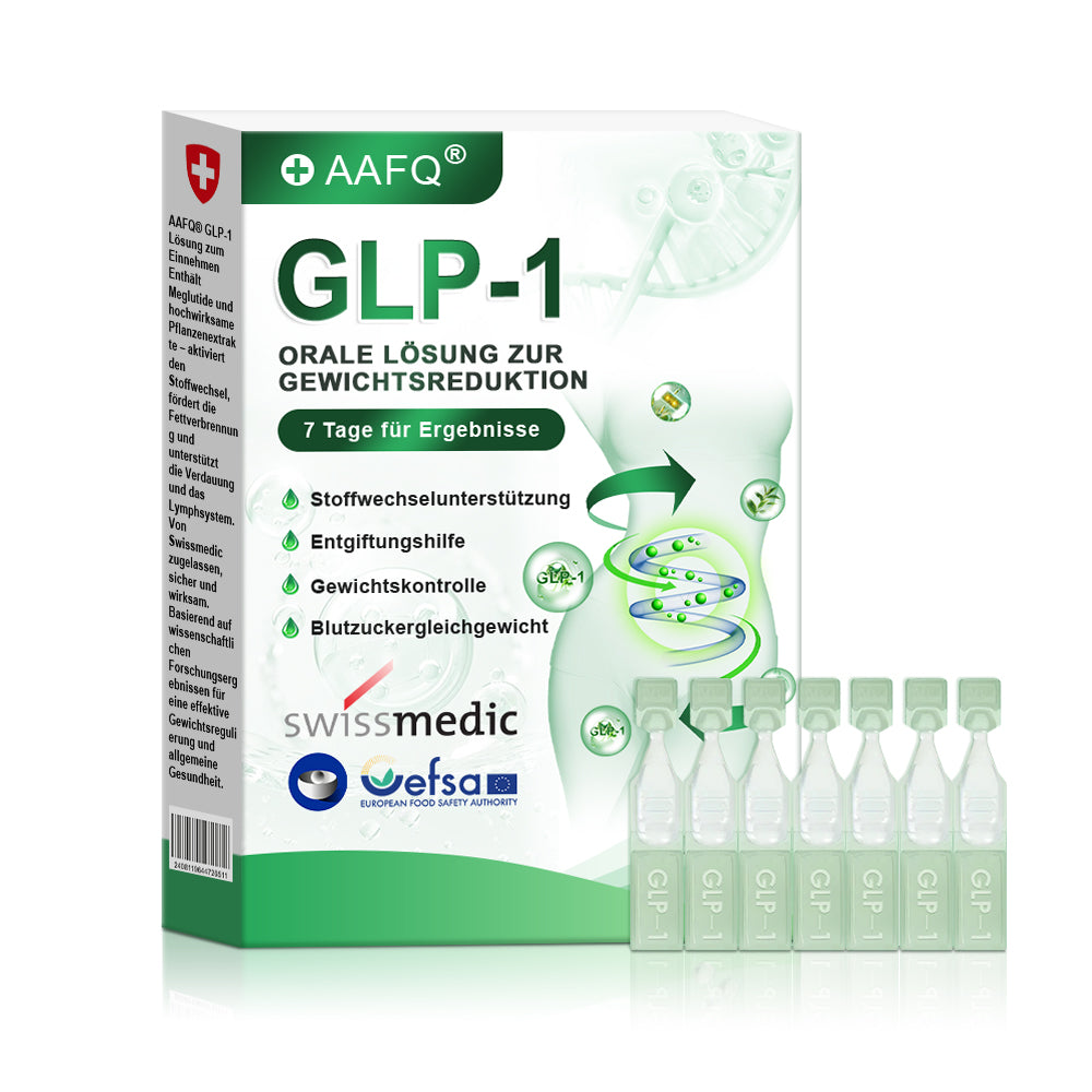 𝐀𝐀Ғ𝐐® G L P-1 𝑶𝒓𝒂𝒍𝒆 𝑳öѕ𝒖𝒏𝒈 🛡️ Nur 1x pro Woche, erste Veränderungen in 7 Tagen sichtbar ✅ Für Adipositas, Herz-Kreislauf, Diabetes, Schlafapnoe, Gelenke und mehr