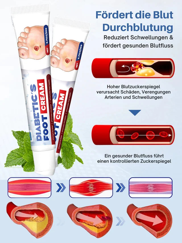 🎀50 % Rabatt auf Gesundheitsaktionen🌿Creme Zur Behandlung Von Diabetes🌿 - Verabschieden Sie sich von langsamer heilung und infektionsrisiken