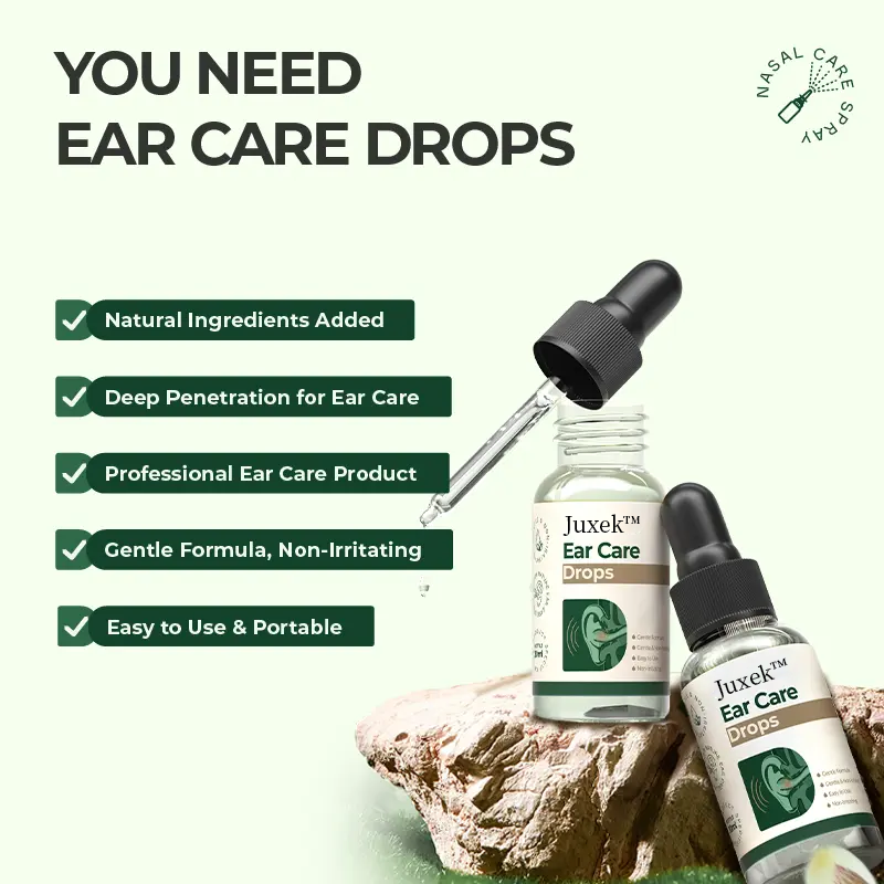 👩⚕️FDA-registriert | Juxek™ 👂Ohrentropfen – 🌿Pflanzenbasierte Formel