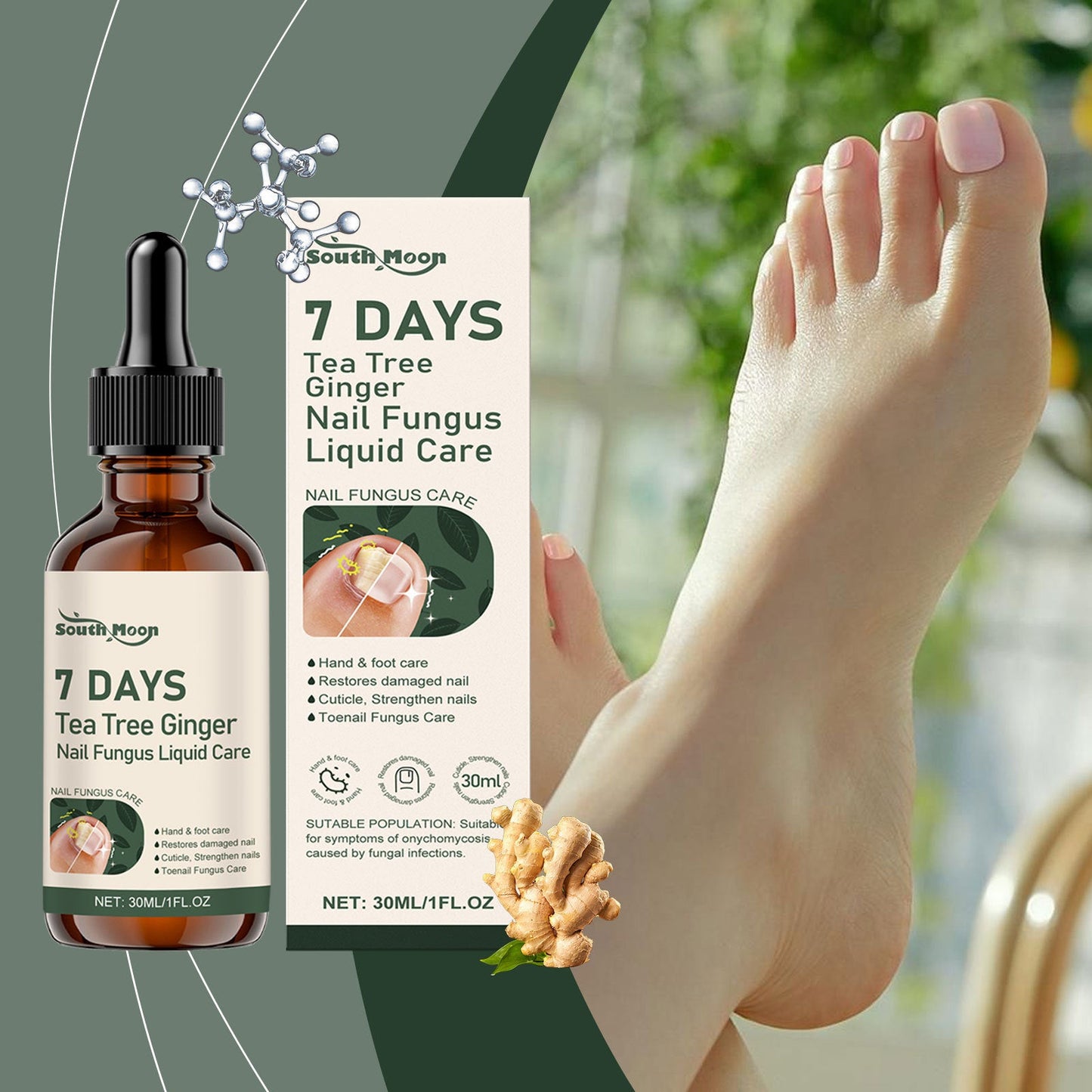 Furzero™ - SOUTH MOON🌟 Bienengift Nagelpilzbehandlung: Eine Komplettlösung für Nagelpilz