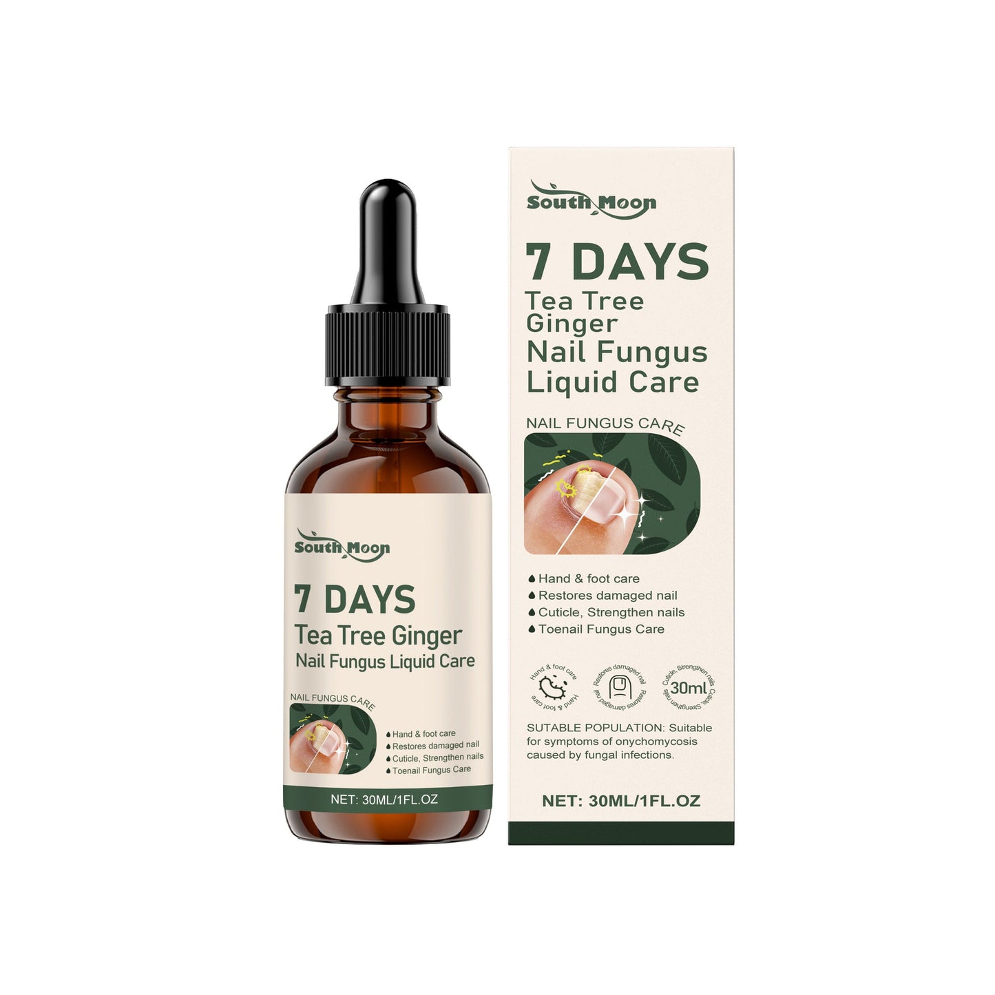 Furzero™ - SOUTH MOON🌟 Bienengift Nagelpilzbehandlung: Eine Komplettlösung für Nagelpilz