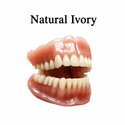 🦷Luna Cipher® Medical Full Denture with Strong Suction ✅ Made and Shipped from the（USA）