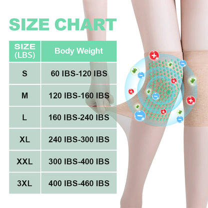 Made In USA CC™ Ionic Correction Lymphatic Detoxification Long Tube Silk Stockings(limited time offer, lasts 30 minutes)