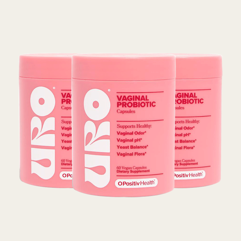 URO Women's Probiotics - 60 Count (Pack of 1) - Probiotics for Women pH Balance with Prebiotics & Lactobacillus Probiotic Blend