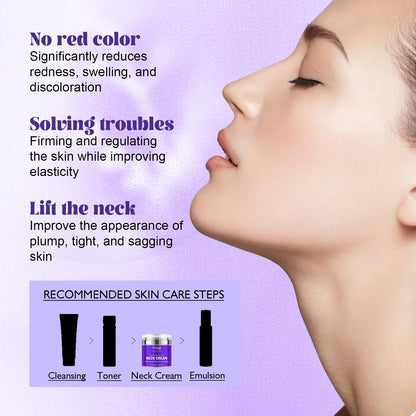 GOPURE Neck Cream - Tighten & Lift Firming Neck Cream for Crepey Skin