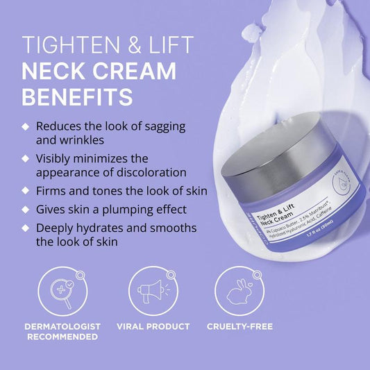 GOPURE Neck Cream - Tighten & Lift FirmingNeck Cream for Crepey Skin