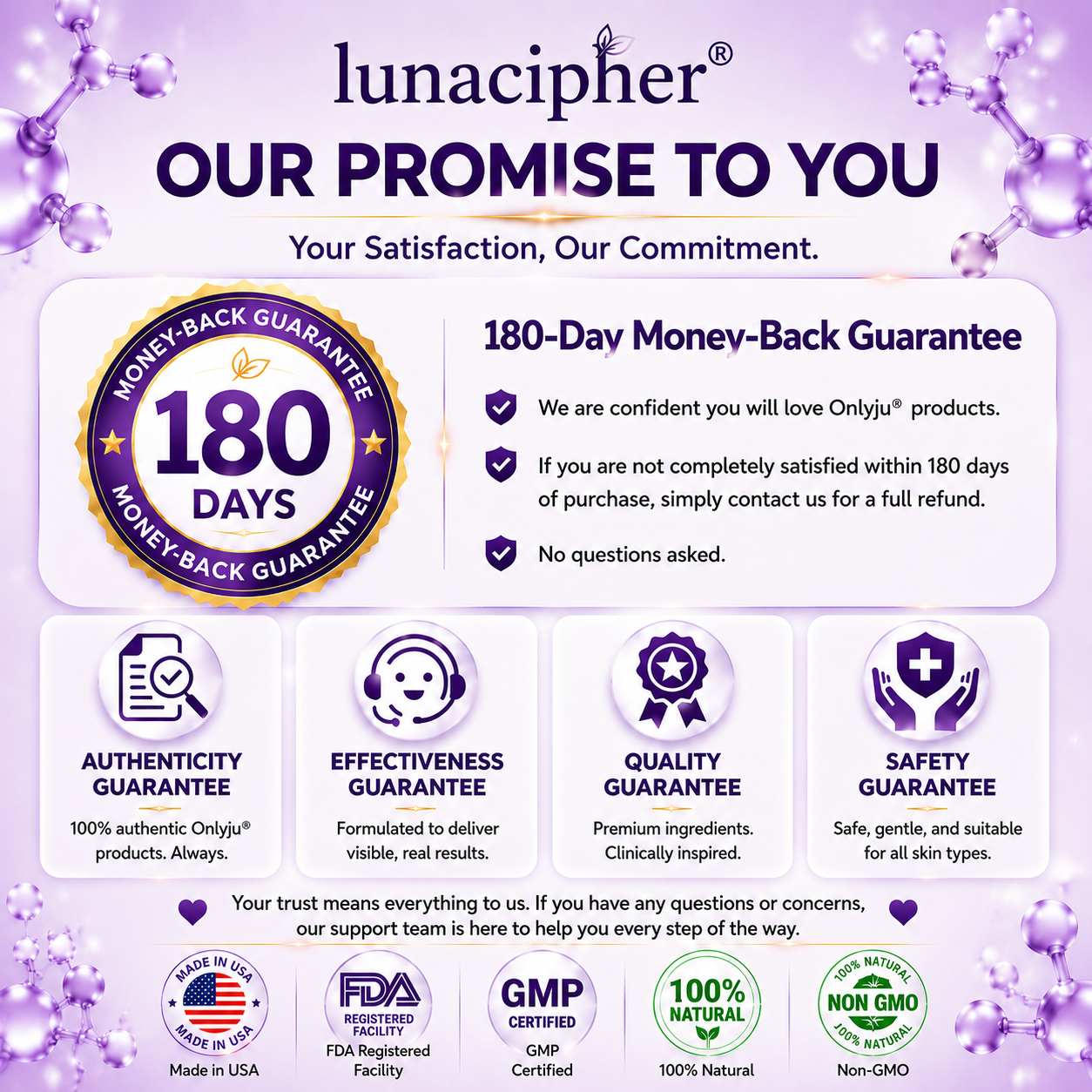 lunacipher BIOTIN 10-IN-1 SKIN RESTORATION CREAM
