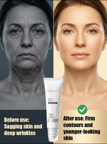 🏆Flash Sale⚡Luna Cipher™ Collagen Fullerene Neck Cream – Elevate Your Neck Care Routine ✨