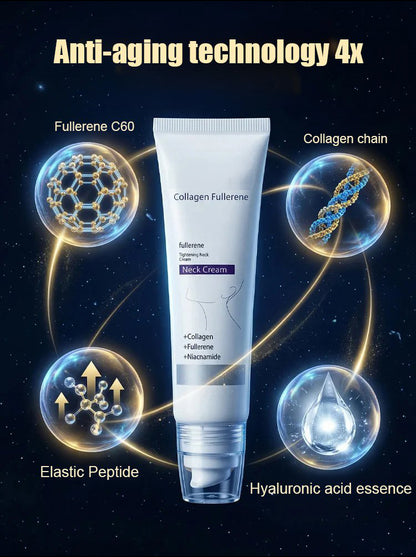 🏆Flash Sale⚡Luna Cipher™ Collagen Fullerene Neck Cream – Elevate Your Neck Care Routine ✨