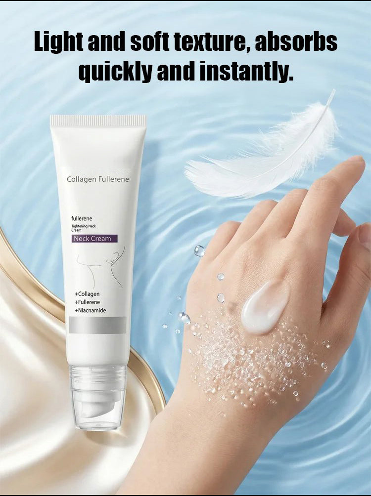 🏆Flash Sale⚡Luna Cipher™ Collagen Fullerene Neck Cream – Elevate Your Neck Care Routine ✨