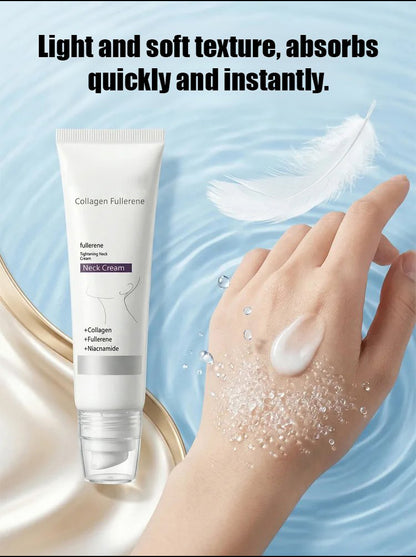 🏆Flash Sale⚡Luna Cipher™ Collagen Fullerene Neck Cream – Elevate Your Neck Care Routine ✨