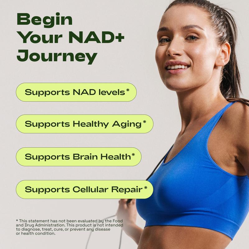 Cata-Kor 250 mg - NAD+ Supplement for Skin Aging Support, Energy, and Focus - 60 Count - Vitamin & Wellness Supplements Dietary Healthcare Edible