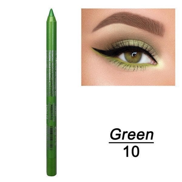 🔥Wasserfester Eyeliner mit langem Halt – 13 lebendige Farbtöne