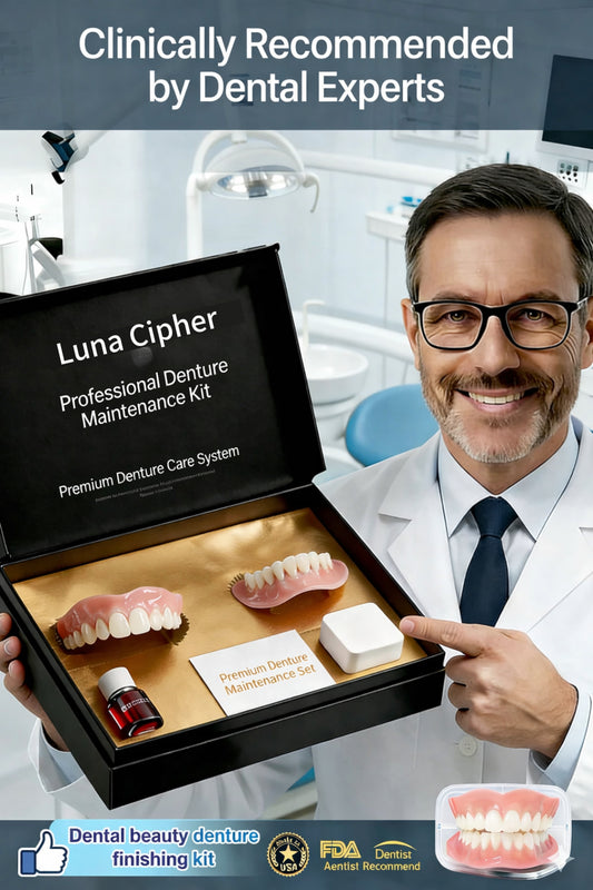 👑2026 Eaily Hot Sale Ends Today: 70% OFF! Luna Cipher Custom Custom-Fit Full Functional DenturesMake you more confident – Made in the USA & FDA-Certified