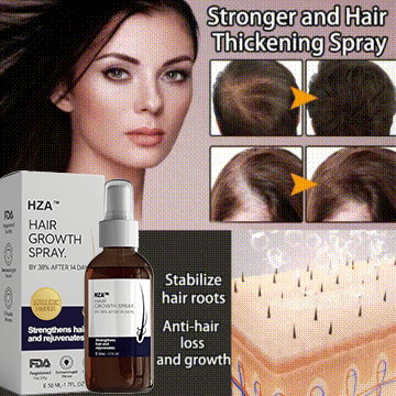 🌿AKTION ZUM LETZTEN TAG – 50 % RABATT🌿 HZA™ Natürliches Haarwuchsspray