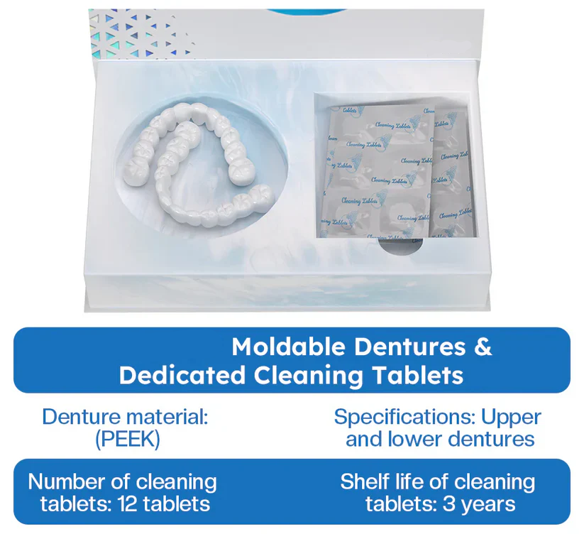 Official Store | Eubuyercon™ Moldable Dentures🧑🏽‍⚕️Obtain Dental Association Certification ✅