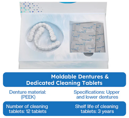 Official Store | Eubuyercon™ Moldable Dentures🧑🏽‍⚕️Obtain Dental Association Certification ✅