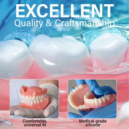 🦷Medical Full Denture with Strong Suction ✅ Made and Shipped from the（USA）