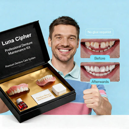 👑2026 Eaily Hot Sale Ends Today: 70% OFF! Luna Cipher Custom Custom-Fit Full Functional DenturesMake you more confident – Made in the USA & FDA-Certified