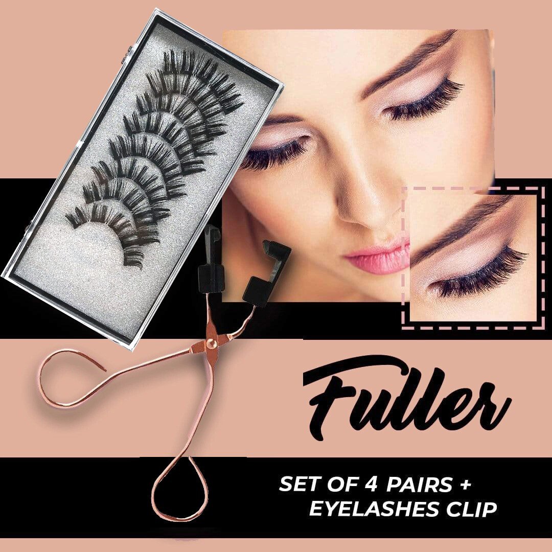 🎀Schöne große Aktion🔥WIEDERVERWENDBARES MAGNETISCHES WIMPERNSET