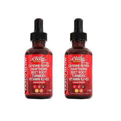 Cayenne Pepper Supplement Liquid Drops + Hawthorn Berry, Vitamin D3 K2 Organic Beet Root Powder, Ceylon Cinnamon, Turmeric Curcumin, Panax Ginseng