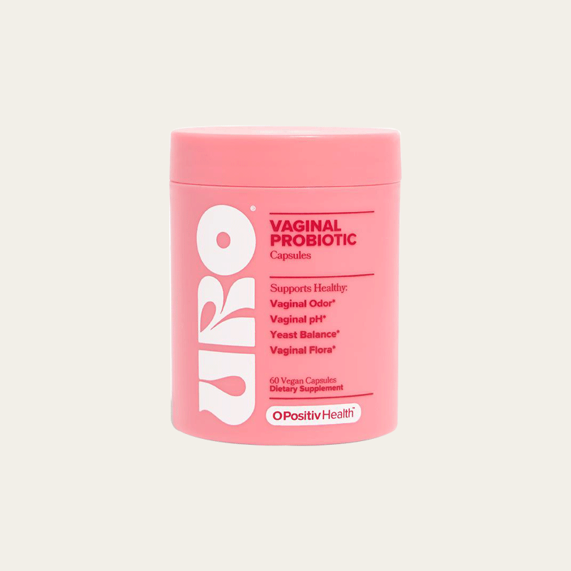 URO Women's Probiotics - 60 Count (Pack of 1) - Probiotics for Women pH Balance with Prebiotics & Lactobacillus Probiotic Blend