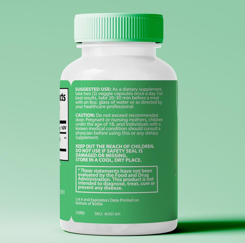 Rosabella Moringa Capsules (800mg) for Immune Support, Gut Health & Vitamins