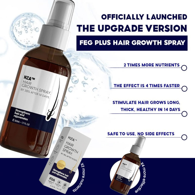 🌿AKTION ZUM LETZTEN TAG – 50 % RABATT🌿 HZA™ Natürliches Haarwuchsspray
