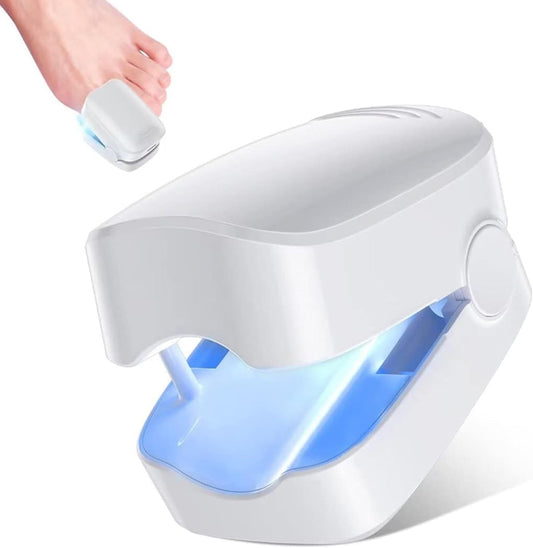Revolutionary High Efficiency Light Therapy Device for Toenail Disease, Light Therapy Nail Fungus, Nail Cleaning and Care Device (1 Piece)