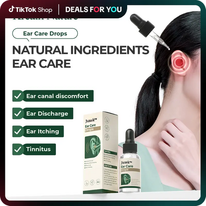 👩‍⚕️FDA-registriert | Juxek™ 👂Ohrentropfen – 🌿Pflanzenbasierte Formel