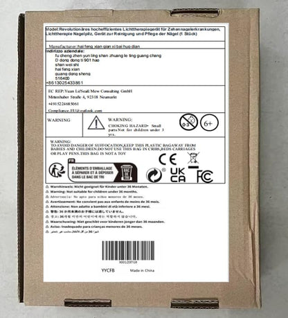 Revolutionary High Efficiency Light Therapy Device for Toenail Disease, Light Therapy Nail Fungus, Nail Cleaning and Care Device (1 Piece)