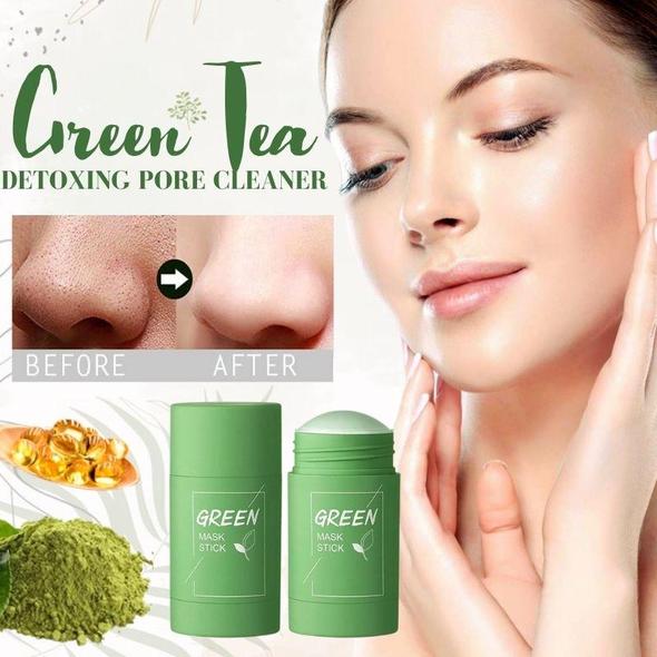 【Green Tea Pore Purifying Stick】🌿   Say goodbye to blackheads & oily pores in 3 days!