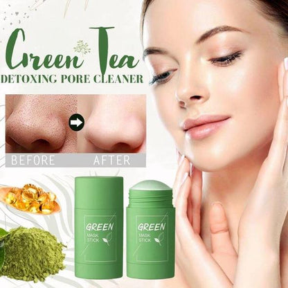 【Green Tea Pore Purifying Stick】🌿   Say goodbye to blackheads & oily pores in 3 days!