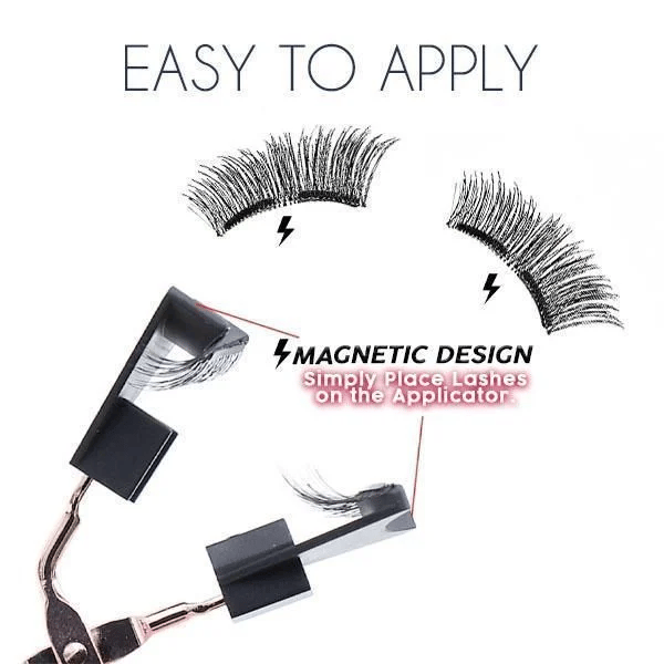 🎀Schöne große Aktion🔥WIEDERVERWENDBARES MAGNETISCHES WIMPERNSET