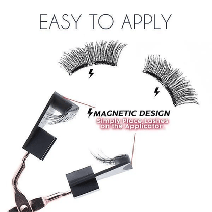 🎀Schöne große Aktion🔥WIEDERVERWENDBARES MAGNETISCHES WIMPERNSET
