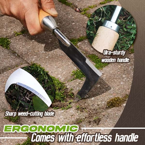 Easy-Dig Garden Gap Weed Remover