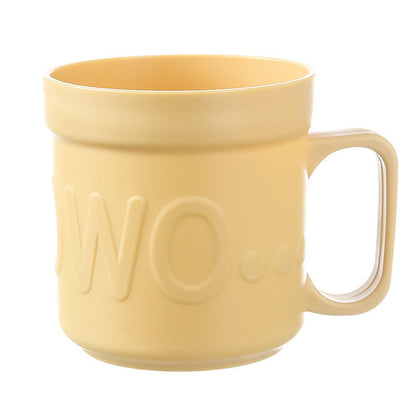 High-value wash cup, household toothbrush cup, couple toothbrush cup, 3D letter toothbrush cup, student dormitory cup
