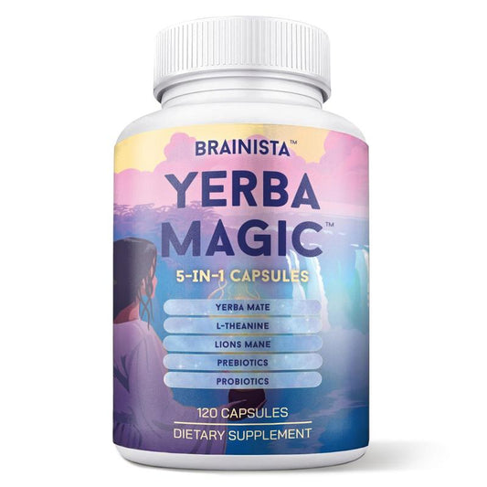 Yerba Magic Capsules – Pure Yerba Mate & 5-in-1 Superblend | Clean Natural Energy