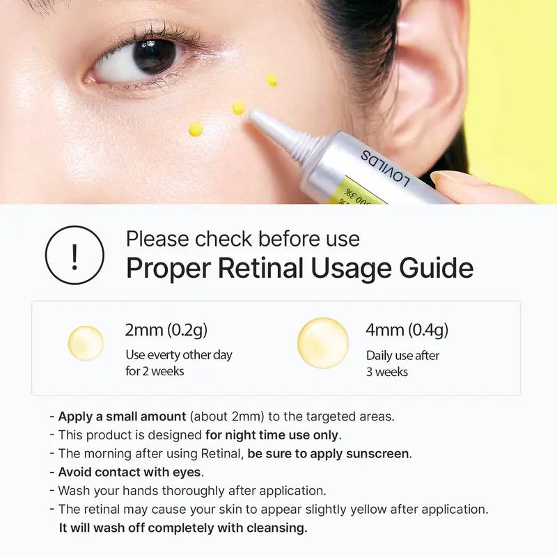 👒LOVILDS™☘️ Vita A Retinal🌱 | 7-Tage-Faltenreparatur & Hautstraffung💛🌼