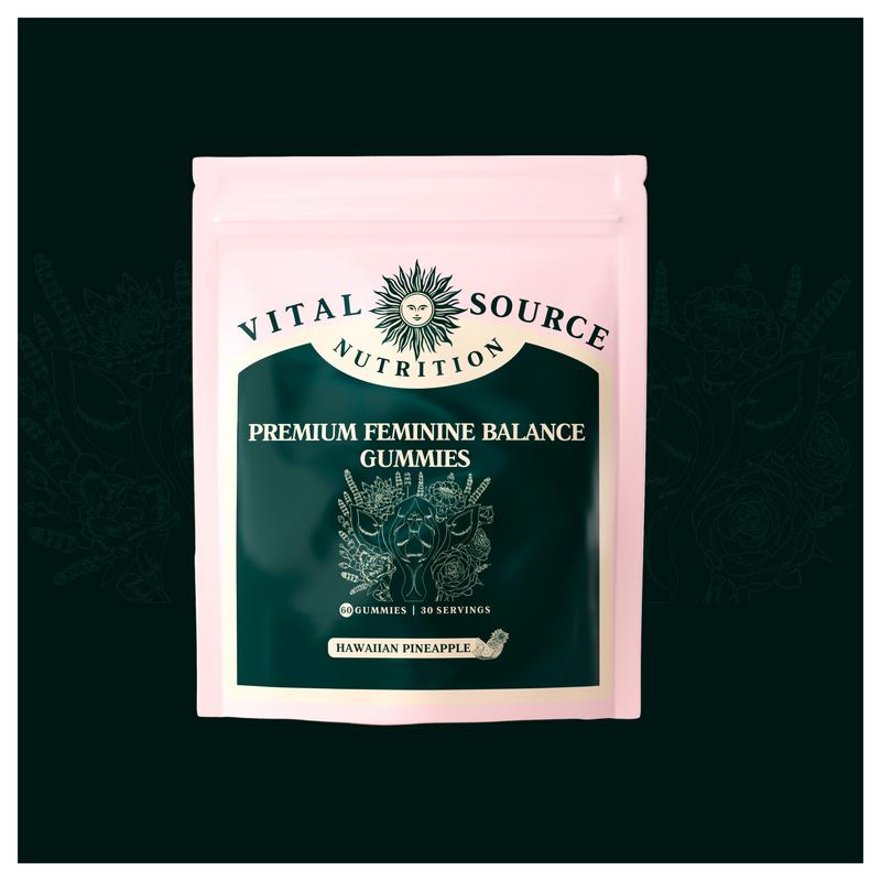 Vital Source Feminine Balance Gummies – Hawaiian Pineapple