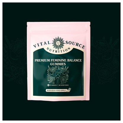 Vital Source Feminine Balance Gummies – Hawaiian Pineapple