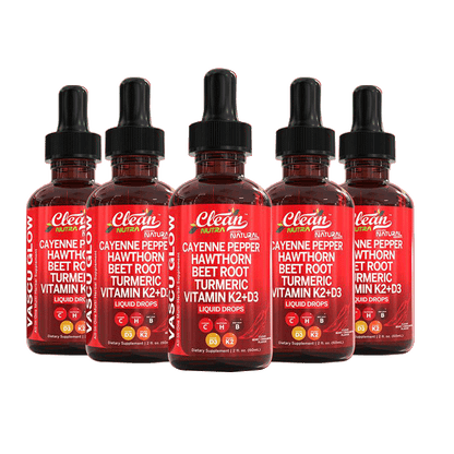 Cayenne Pepper Supplement Liquid Drops + Hawthorn Berry, Vitamin D3 K2 Organic Beet Root Powder, Ceylon Cinnamon, Turmeric Curcumin, Panax Ginseng
