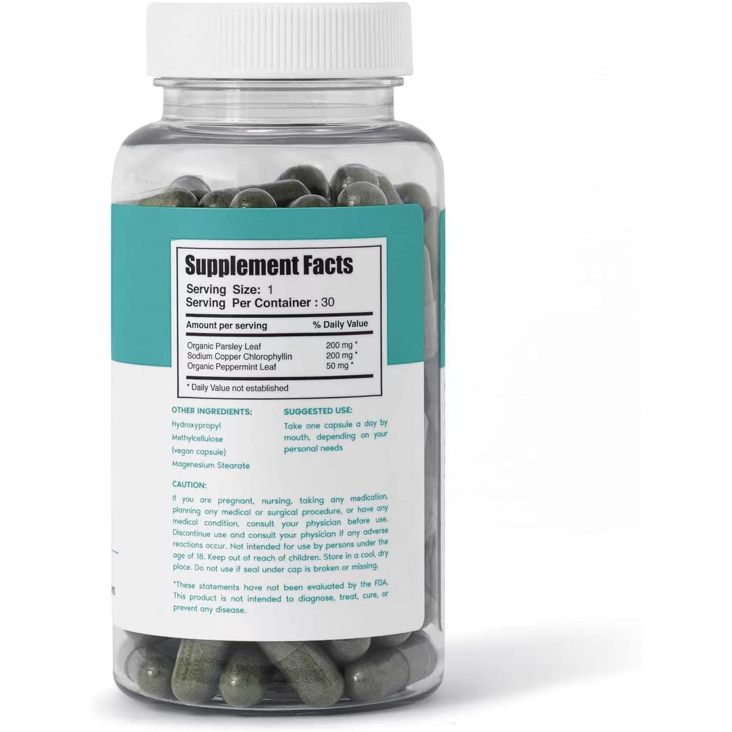 Body Magic Chlorophyll Pill - For Body Odor, Detox & Skin