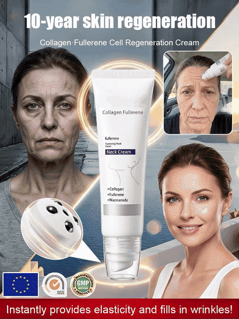 🏆Flash Sale⚡Luna Cipher™ Collagen Fullerene Neck Cream – Elevate Your Neck Care Routine ✨