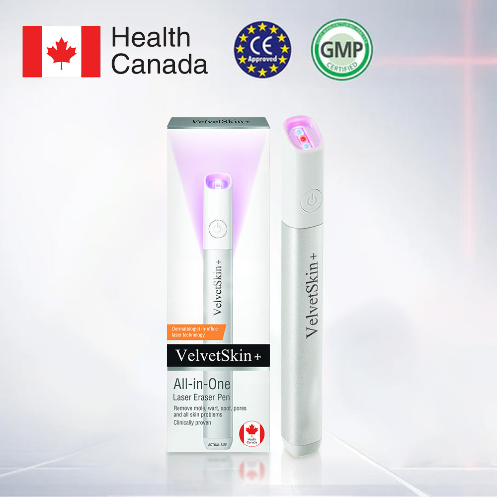 lunacipher® VelvetSkin+ All-in-One Laser Eraser Pen(Powered by CO₂ laser technology – effectively removes moles, warts, skin tags, pigmentation spots, and other skin imperfections)