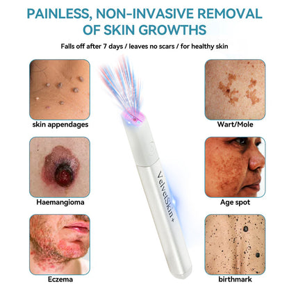 lunacipher® VelvetSkin+ All-in-One Laser Eraser Pen(Powered by CO₂ laser technology – effectively removes moles, warts, skin tags, pigmentation spots, and other skin imperfections)