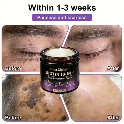 Made and Shipped from USA ✨Luna Cipher™ Biotin 10-in-1 Skin Restoration Cream 🍀