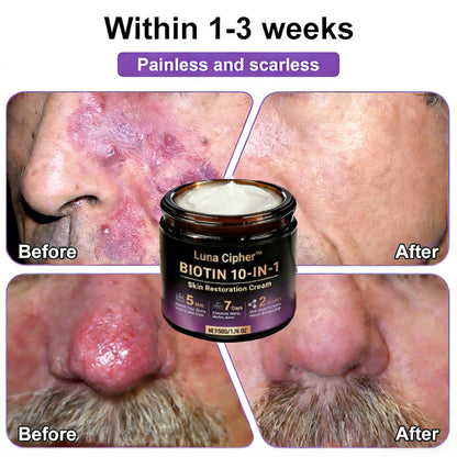 Made and Shipped from USA ✨Luna Cipher™ Biotin 10-in-1 Skin Restoration Cream 🍀